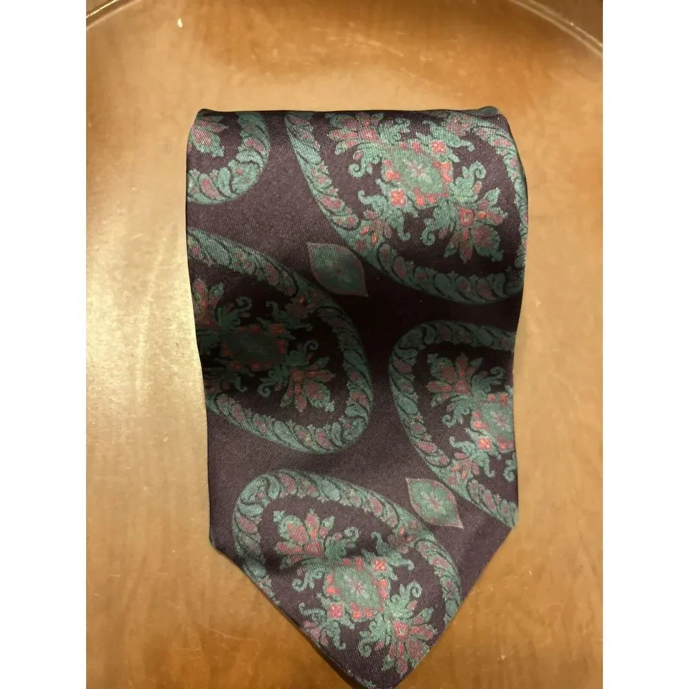 Harve Benard Tie Abstract Floral Silk Necktie - Men's‎ Classic